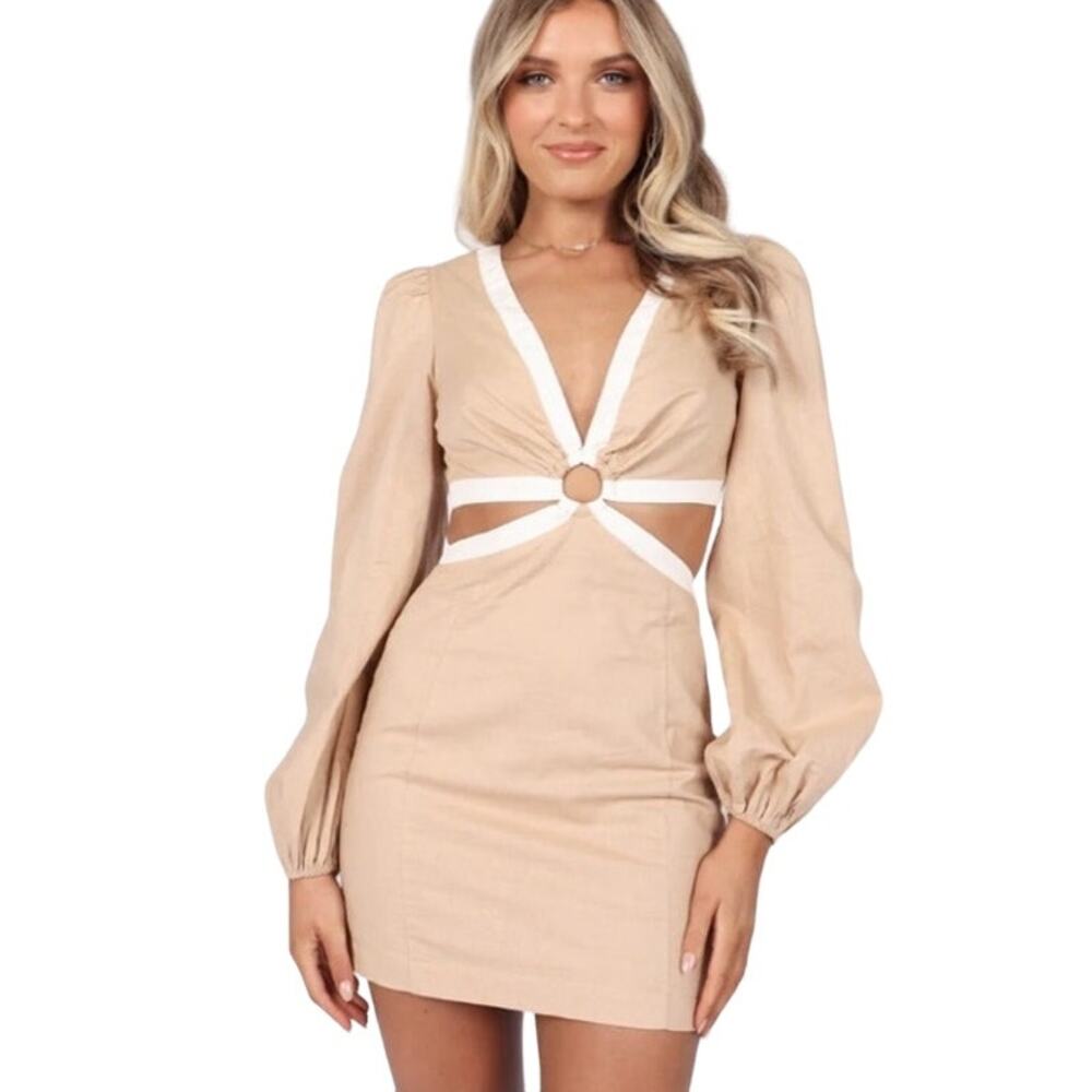 Petal + Pup  Sharon long sleeve summer dress size large